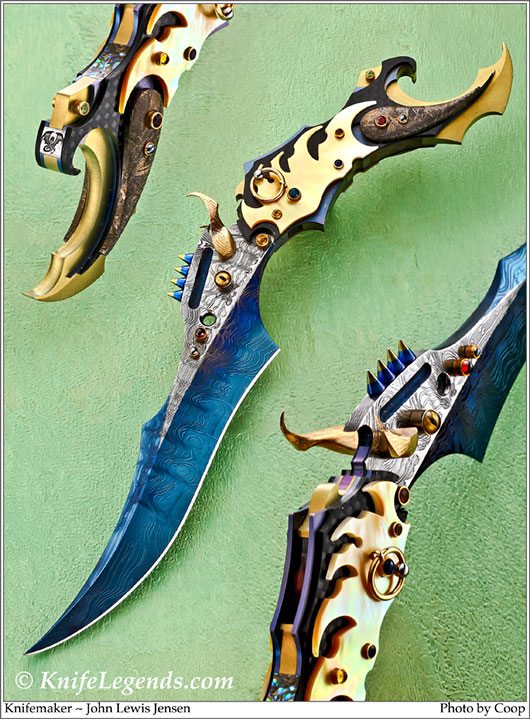 John Lewis Jensen Custom Knife