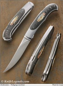 Wolfgang Loerchner custom knife