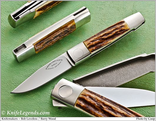 Bob Loveless & Barry Wood Custom Knife