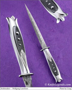 Custom knifemaker Wolfgang Loerchner