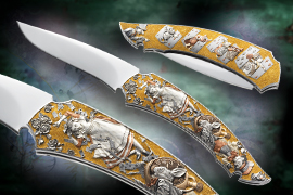 Alex Gev custom knife