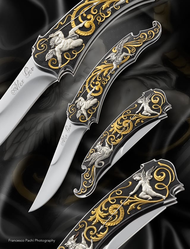 Alex Gev custom knife