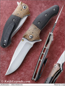 Allen Elishewitz custom knife