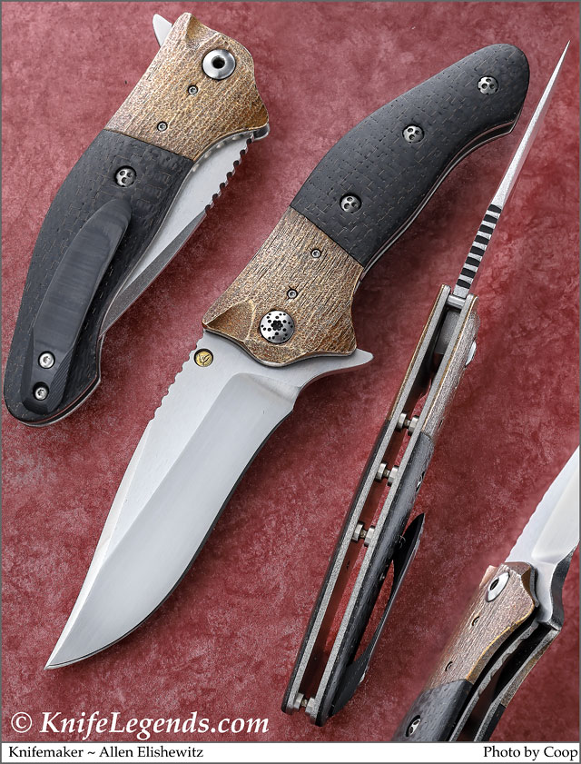 Allen Elishewitz custom knife