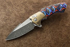 Allen Elishewitz custom knife