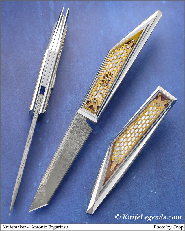 Antonio Fogarizzu custom knife