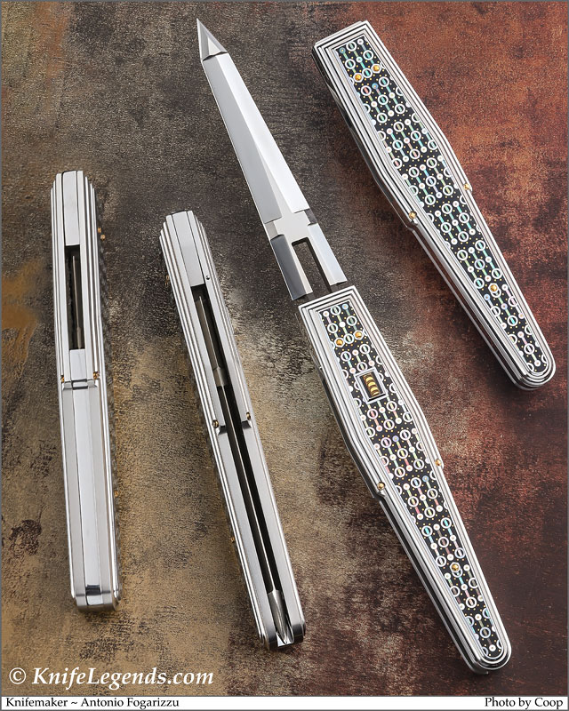 Antonio Fogarizzu custom knife