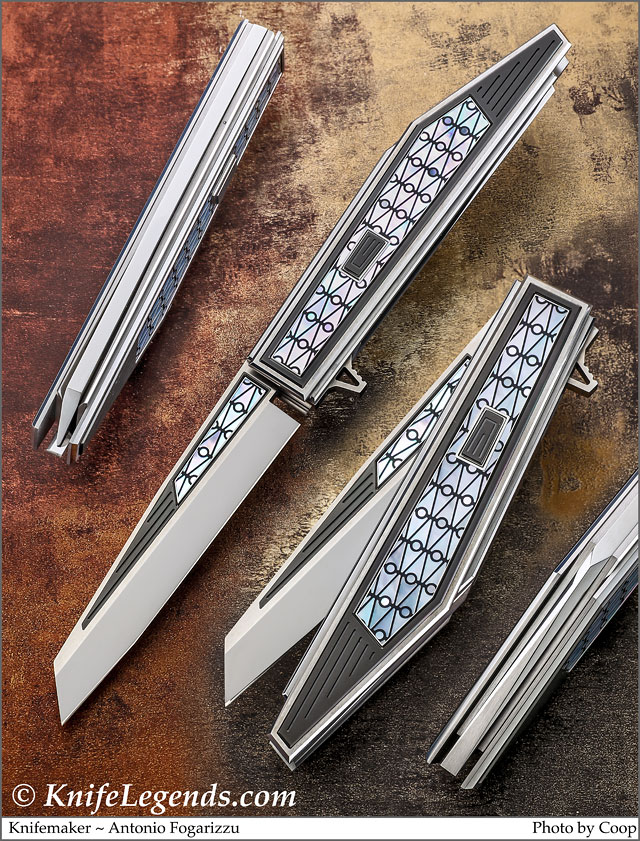 Antonio Fogarizzu custom knife