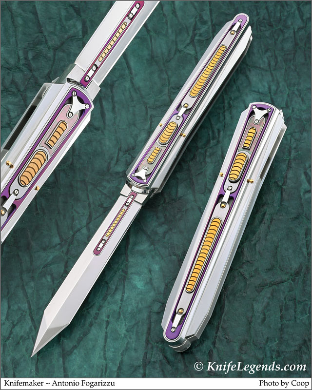 Antonio Fogarizzu custom knife