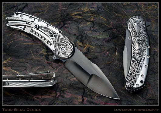 Todd Begg custom knife
