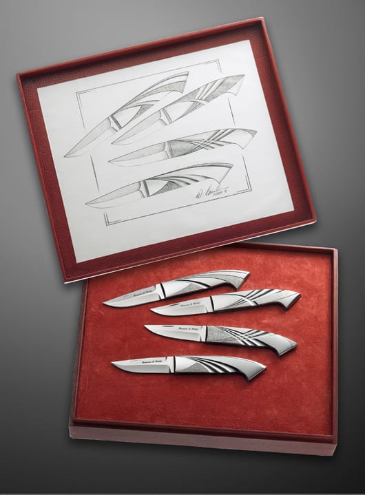 Charly Bennica custom knife