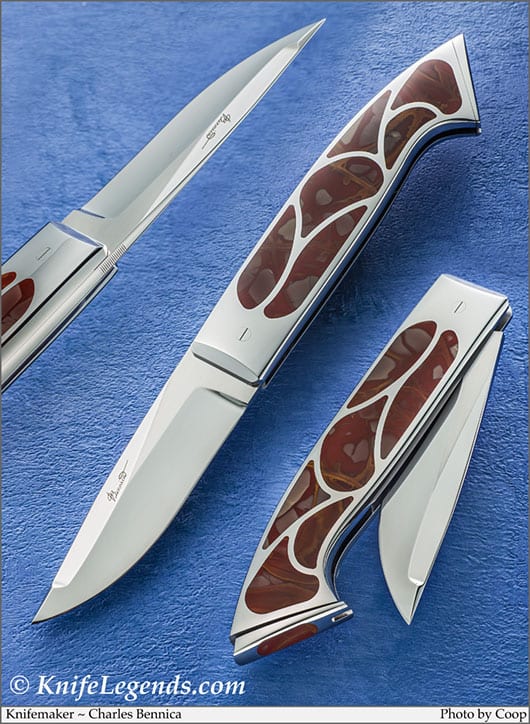 Charly Bennica custom knife
