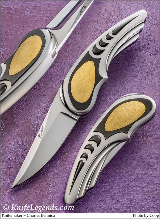 Charly Bennica custom knife