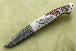 Charly Bennica custom knife