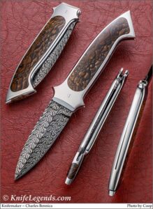 Charly Bennica custom knife