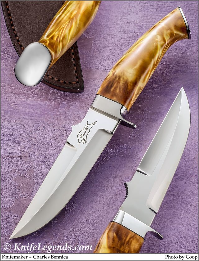 Charly Bennica custom knife