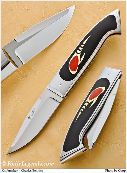 Charly Bennica custom knife
