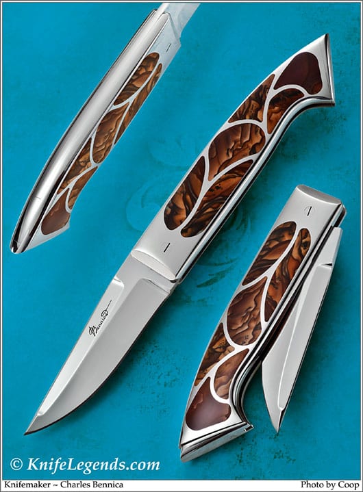 Charly Bennica custom knife