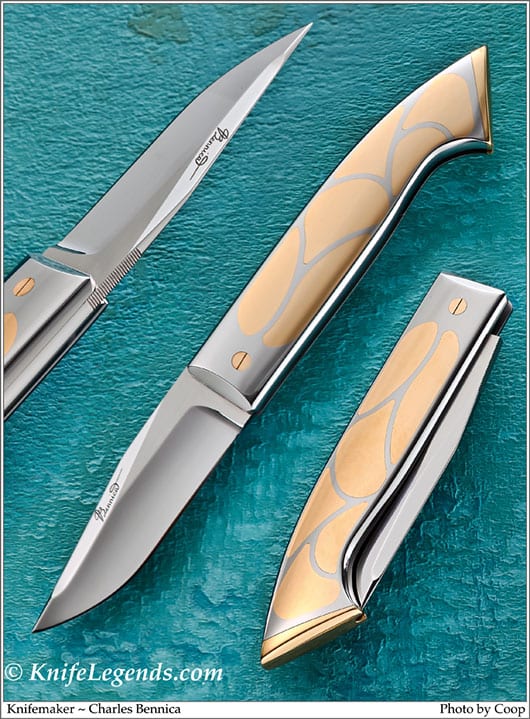 Charly Bennica custom knife