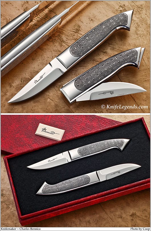Charly Bennica custom knife