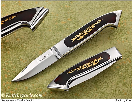 Charly Bennica custom knife