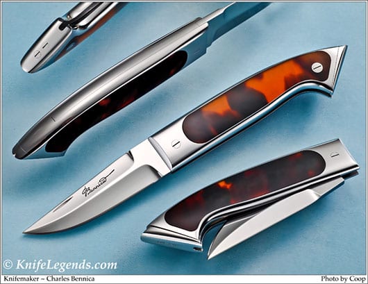 Charly Bennica custom knife