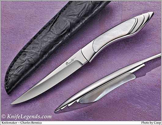 Charly Bennica custom knife
