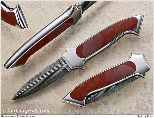 Charly Bennica custom knife