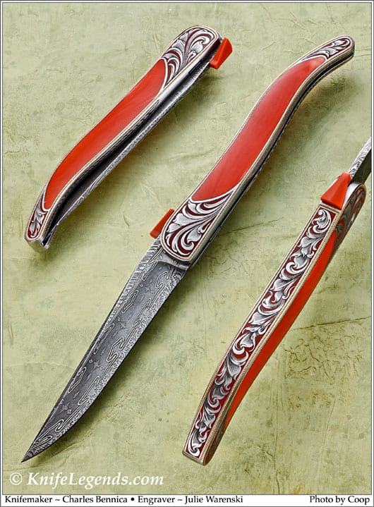 Charly Bennica custom knife