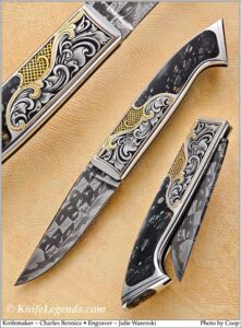 Charly Bennica custom knife
