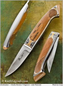 Charly Bennica custom knife