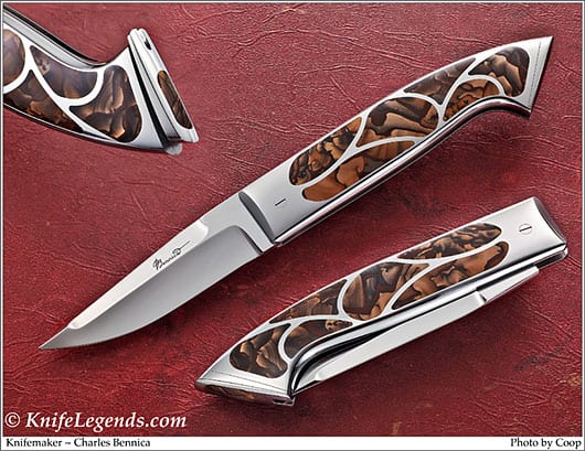 Charly Bennica custom knife