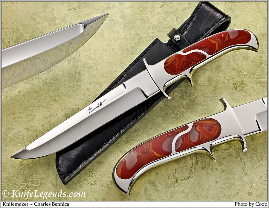 Charly Bennica custom knife