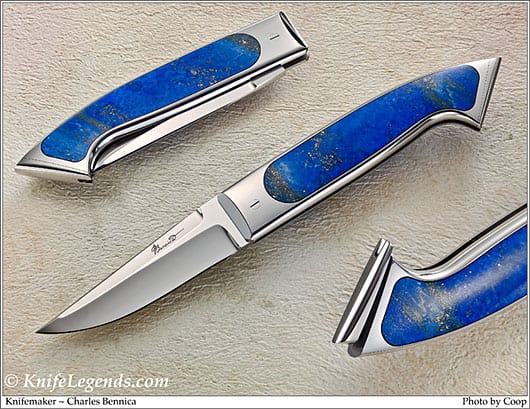 Charly Bennica custom knife