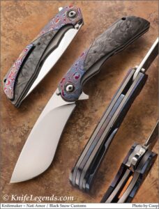 Black Snow custom knife