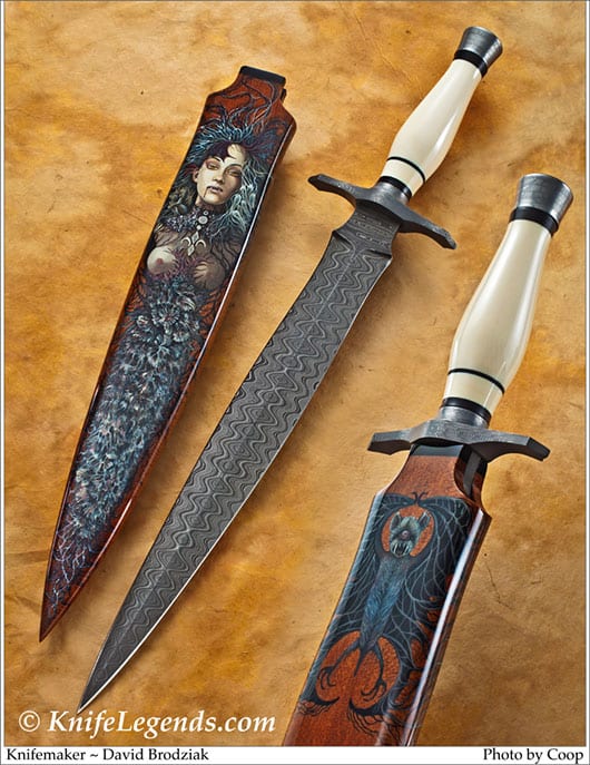 David Brodziak custom knife