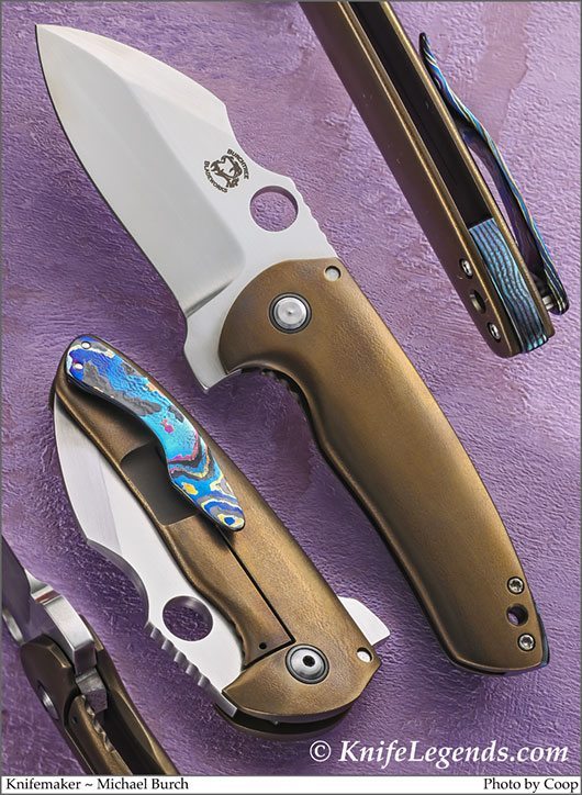 Michael Burch custom knife