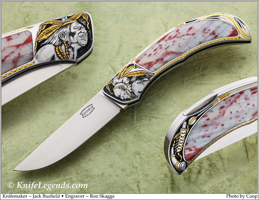 Jack Busfield custom knife