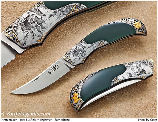Jack Busfield custom knife
