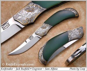 Jack Busfield custom knife