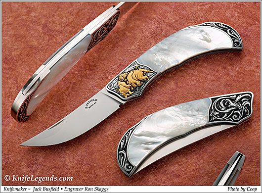 Jack Busfield custom knife