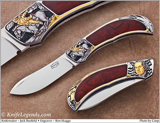 Jack Busfield custom knife