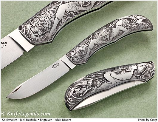 Jack Busfield custom knife