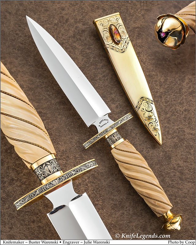 Buster Warenski custom knife