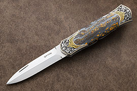 Buster Warenski custom knife