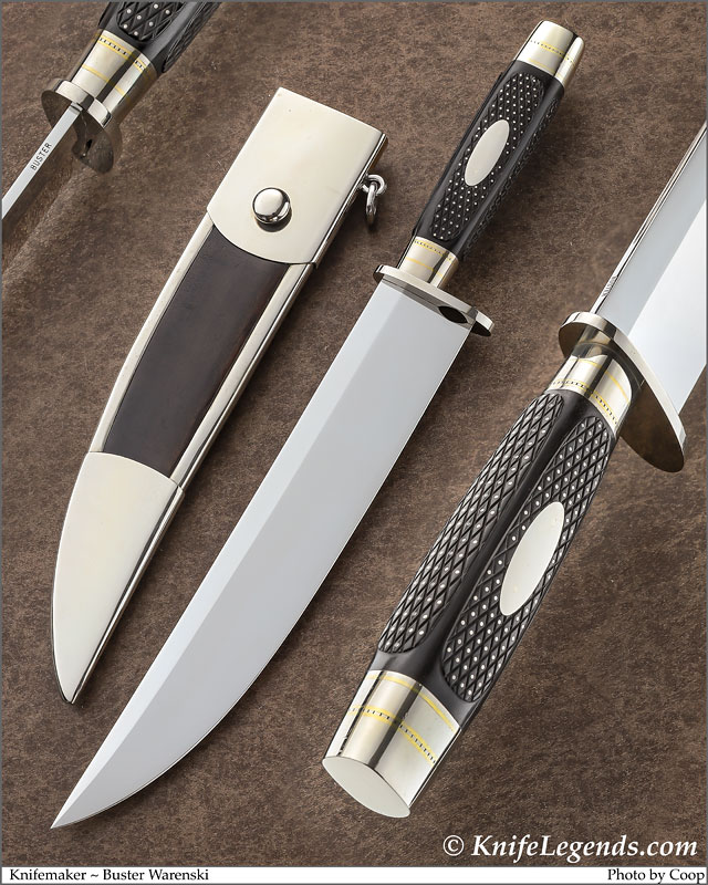 Buster Warenski custom knife