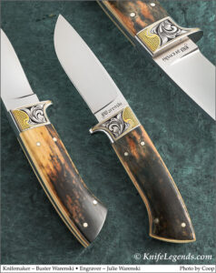 Buster Warenski custom knife