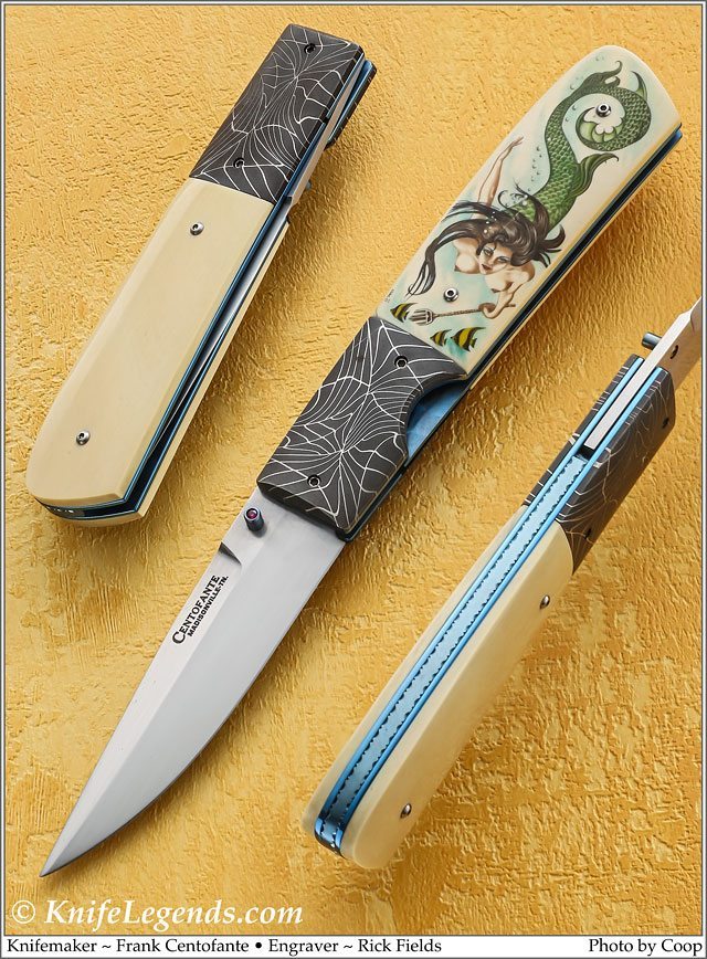 Frank Centofante custom knife