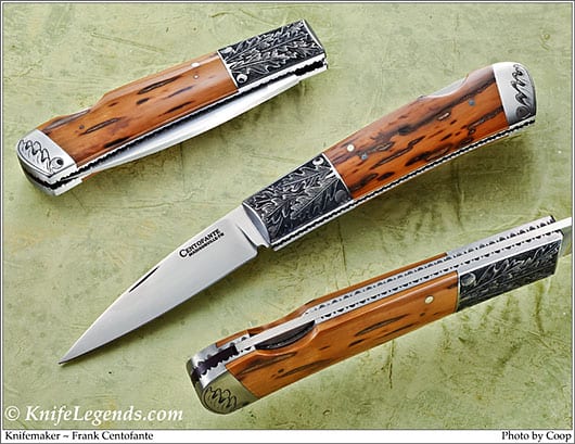 Frank Centofante custom knife