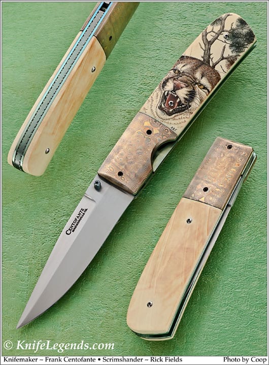 Frank Centofante custom knife